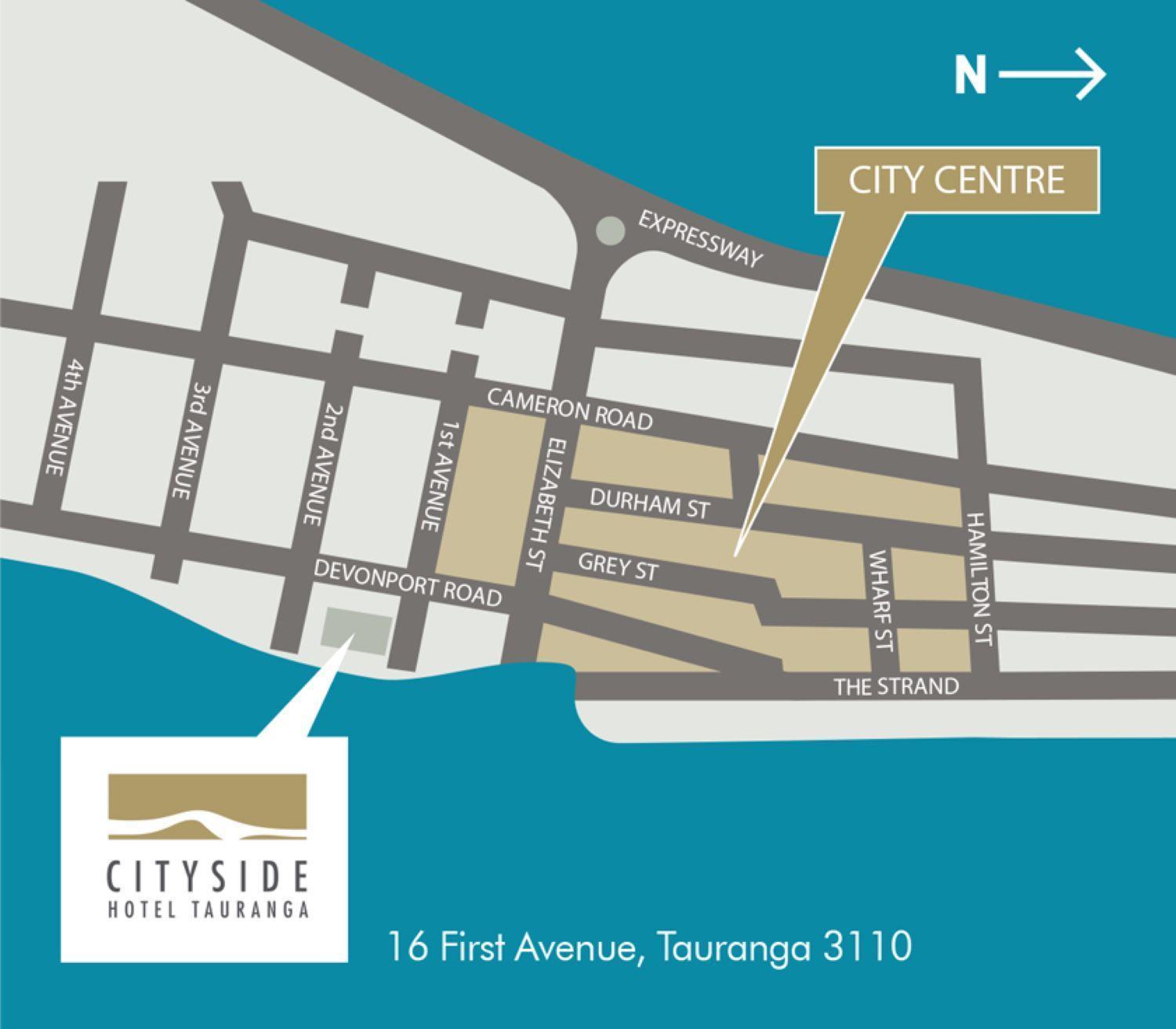 Cityside Hotel Tauranga Esterno foto